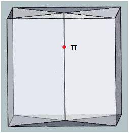 Cube side length