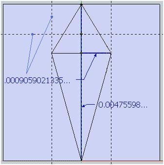 maximum width for this kite shape